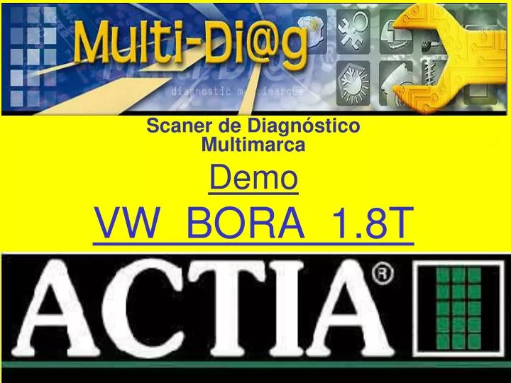 scaner de diagn stico multimarca demo vw bora 1 8t