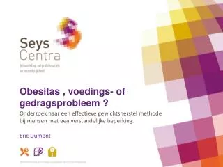 obesitas voedings of gedragsprobleem
