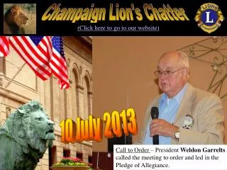 Champaign Lion's Chatter