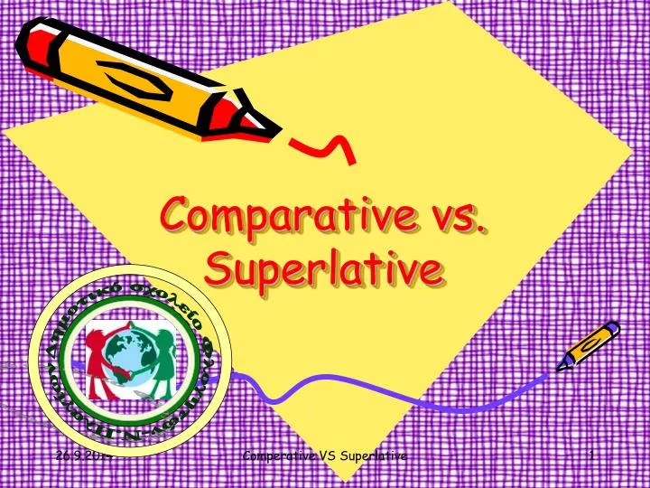 comparative vs superlative