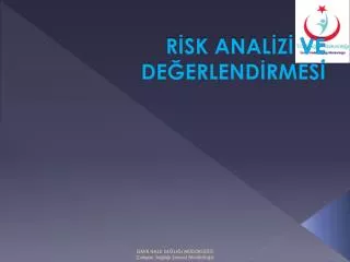 r sk anal z ve de erlend rmes