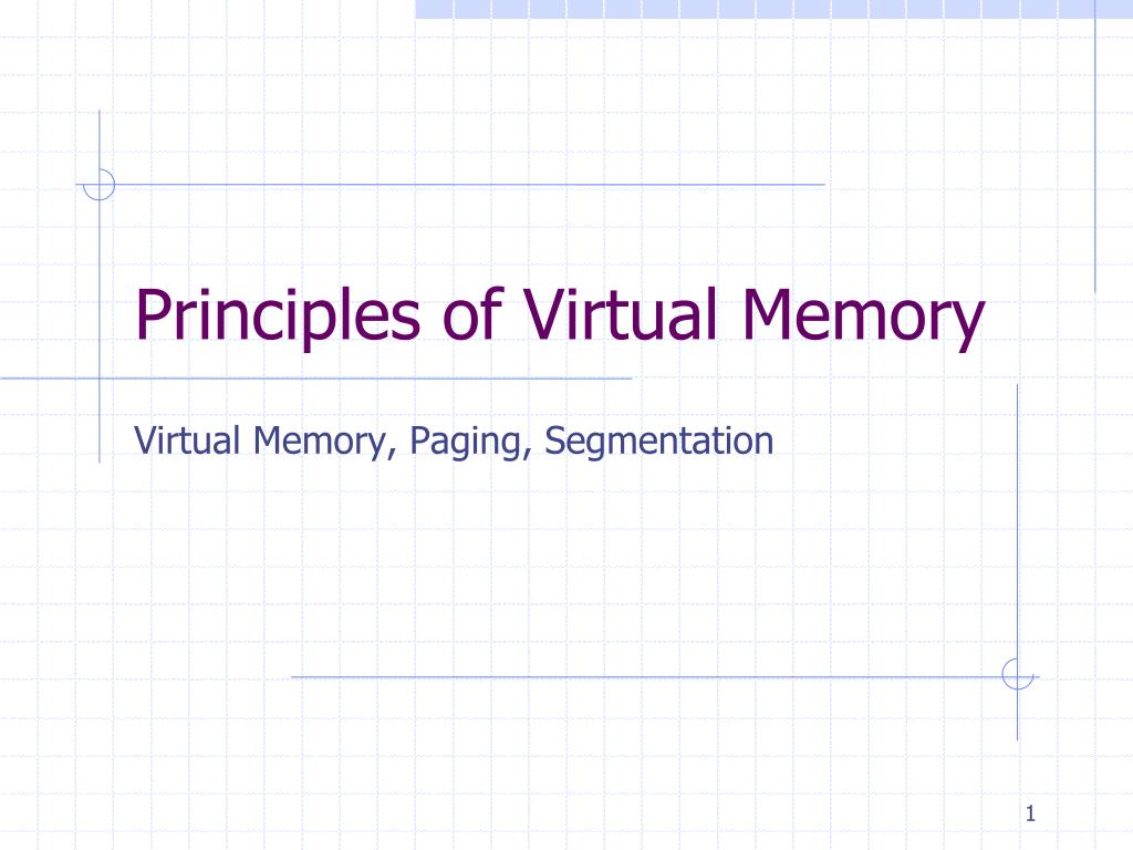 PPT - Principles of Virtual Memory PowerPoint Presentation, free ...