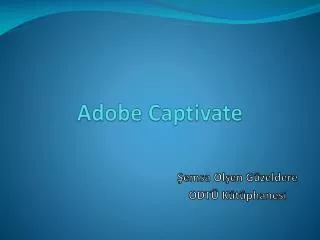 adobe captivate
