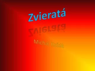 zvierat
