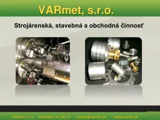 varmet s r o