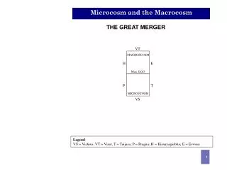 Microcosm and the Macrocosm
