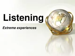 listening