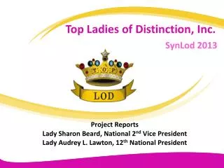 Top Ladies of Distinction, Inc.