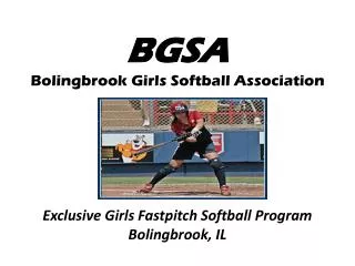 BGSA Bolingbrook Girls Softball Association