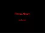 Photo Album - slide 1