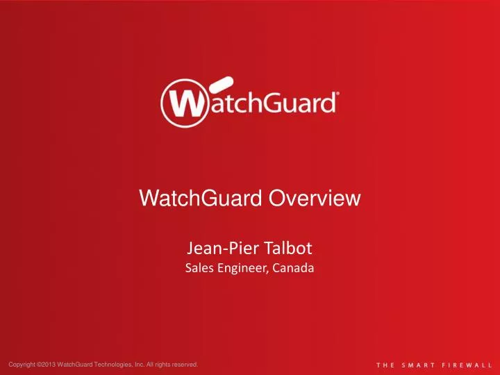 watchguard overview
