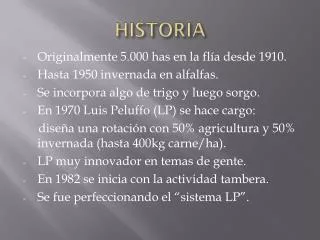 historia