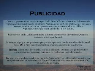 publicidad