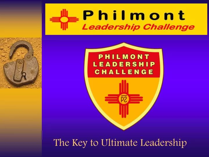 the key to ultimate leadership