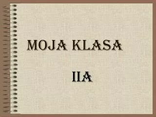 moja klasa
