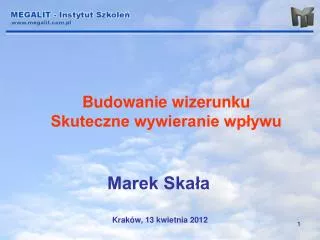 budowanie wizerunku skuteczne wywieranie wp ywu