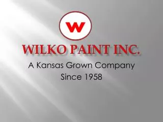Wilko Paint Inc.