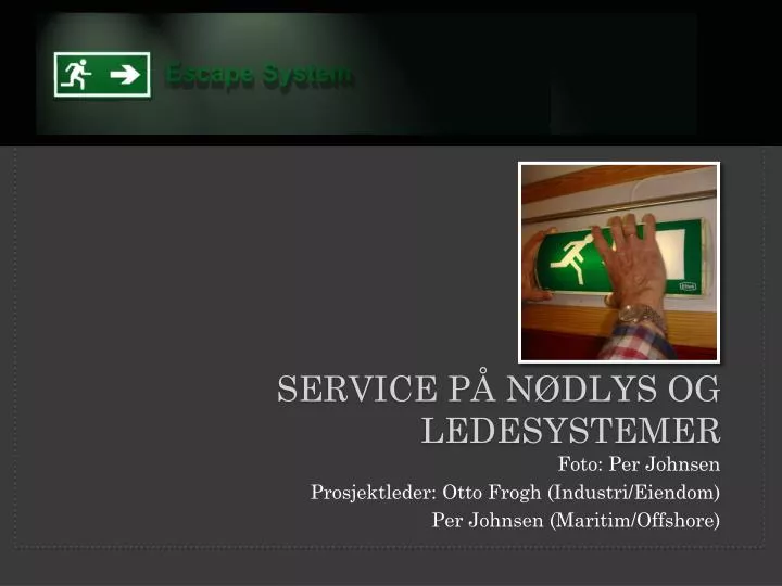 service p n dlys og ledesystemer