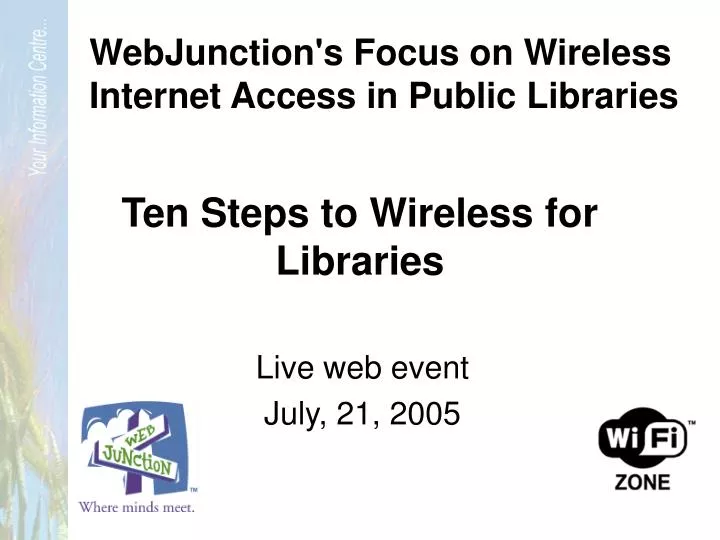 ten steps to wireless for libraries