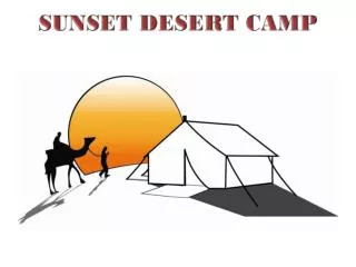 SUNSET DESERT CAMP
