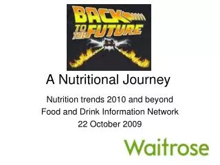 A Nutritional Journey