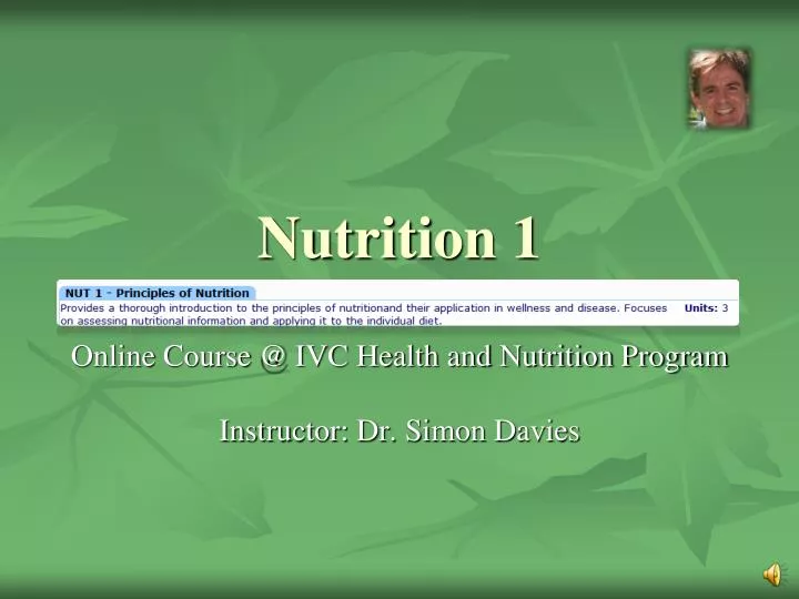 nutrition 1