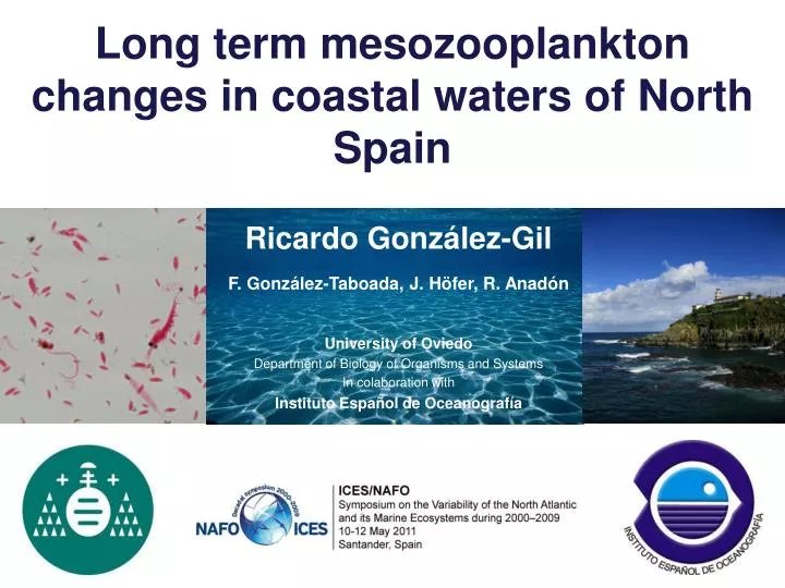 long term mesozooplankton changes in coastal waters of north spain