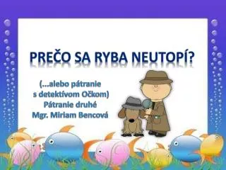 pre o sa ryba neutop