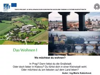 das wohnen i