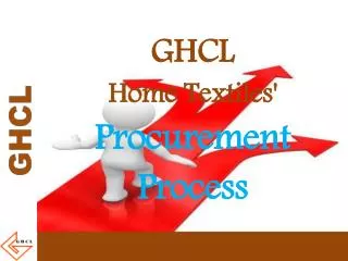 GHCL Home Textiles' Procurement Process