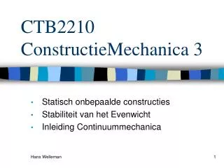 ctb2210 constructiemechanica 3