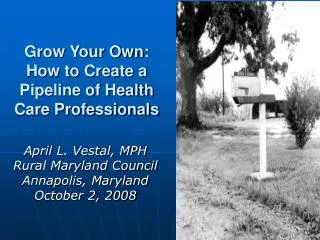 Grow Your Own: How to Create a Pipeline of Health Care Professionals