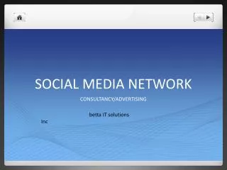 SOCIAL MEDIA NETWORK