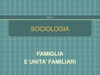 sociologia