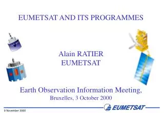 Hungary, Poland and Slovakia are Cooperating States of EUMETSAT