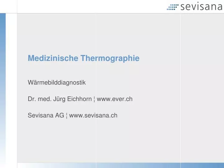 medizinische thermographie