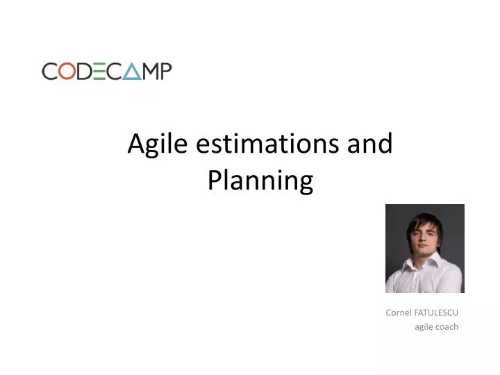 agile estimations and planning