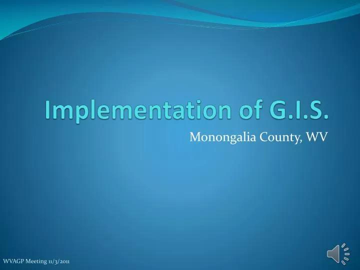 implementation of g i s