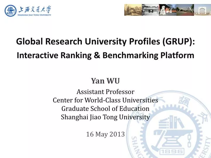 global research university profiles grup interactive ranking benchmarking platform
