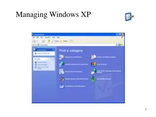 Managing Windows XP