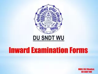 Inward Examination Forms