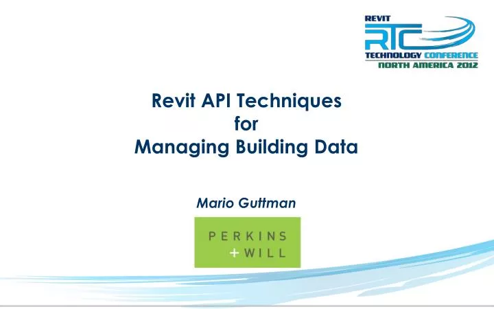 revit api techniques for managing building data