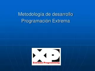 metodolog a de desarrollo programaci n extrema