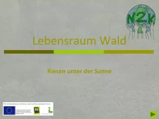 lebensraum wald