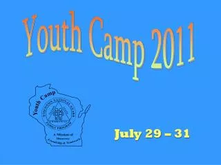 Youth Camp 2011