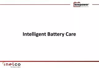 Intelligent Battery Care
