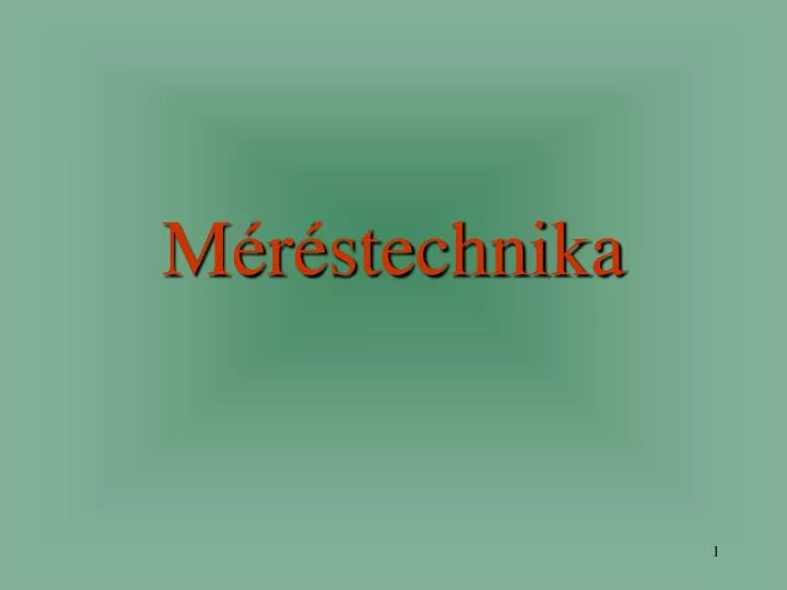 m r stechnika