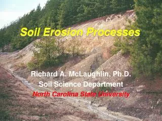 Soil Erosion Processes