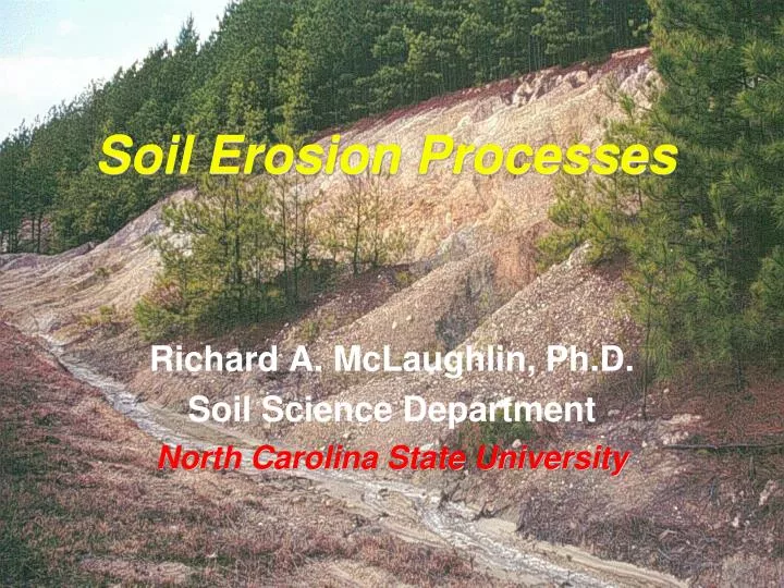 soil erosion processes