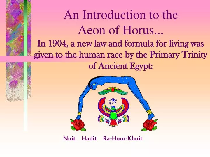 an introduction to the aeon of horus
